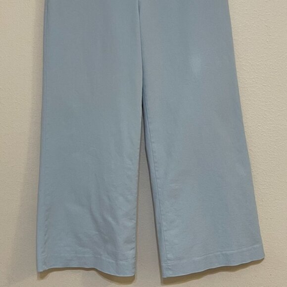 Theory Nadeema Light Blue Wide Leg Pants, Size 8. - Picture 4 of 11